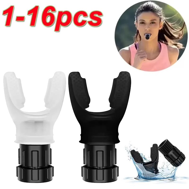 New Sports Breathing Trainer Portable Lung Capacity Abdominal Breathing Trainer with Adjustable Intensity Knob Improve Strength